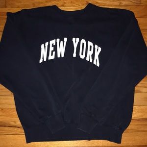 New York sweatshirt
